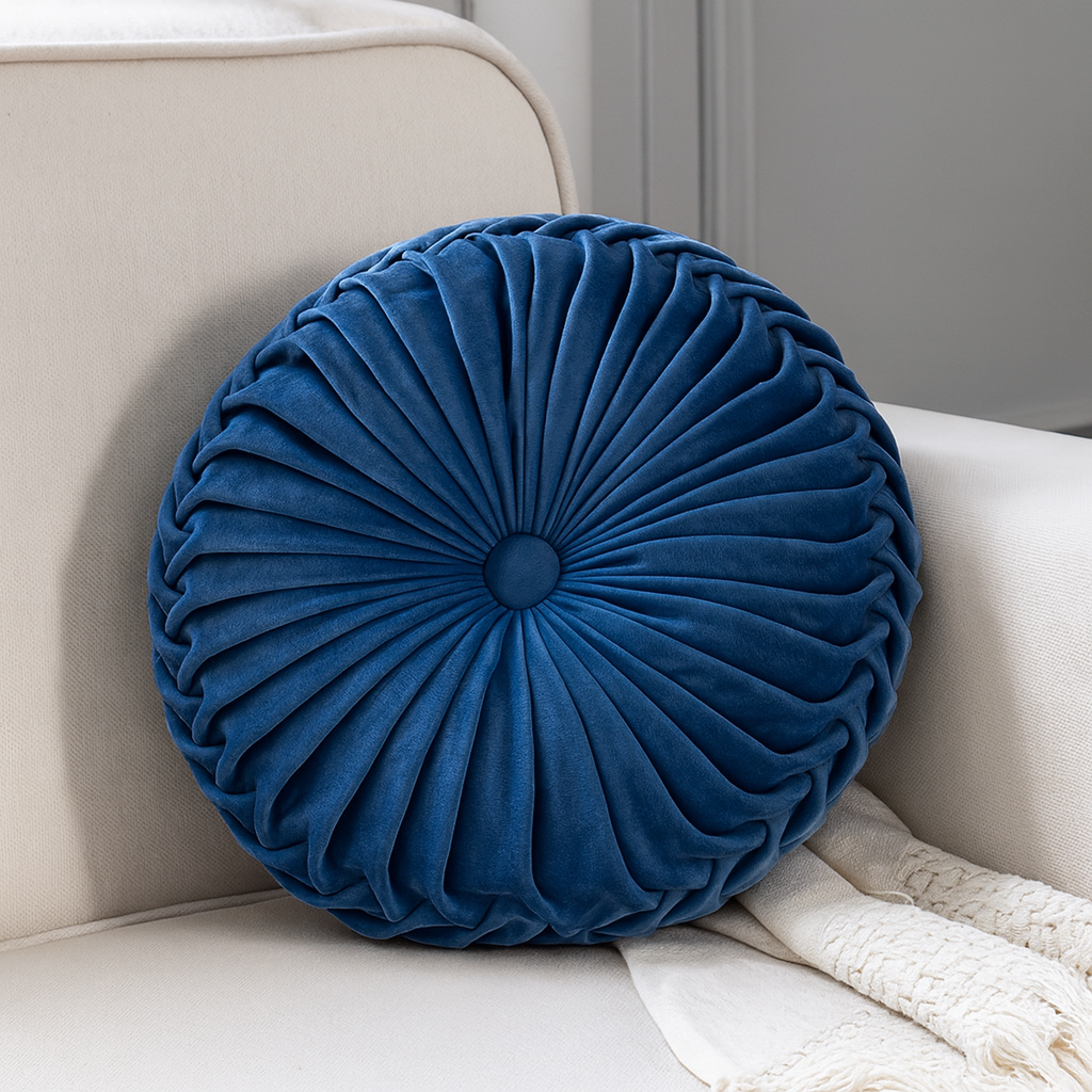 Round Throw Pillow