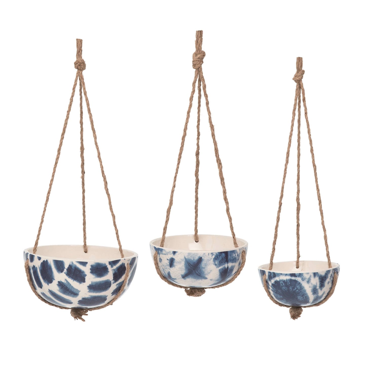 Ceramic Spring Shibari Hanging Bowl Planters