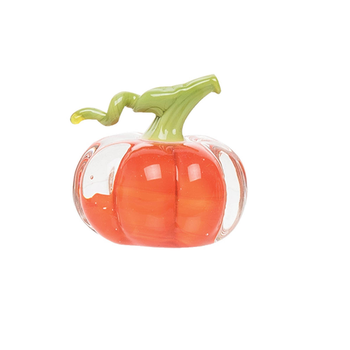 Pumpkin Mini Glass Figurine Set 4
