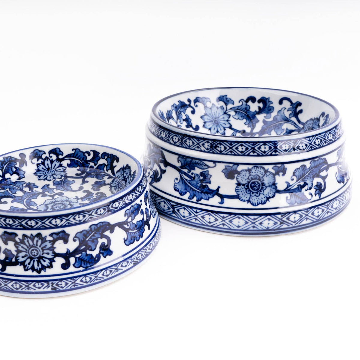 Chinoiserie Pet Bowl - Large, 8-Inch