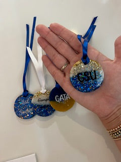 Small Resin GSU Ornament