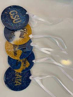 Large Resin GSU Ornament