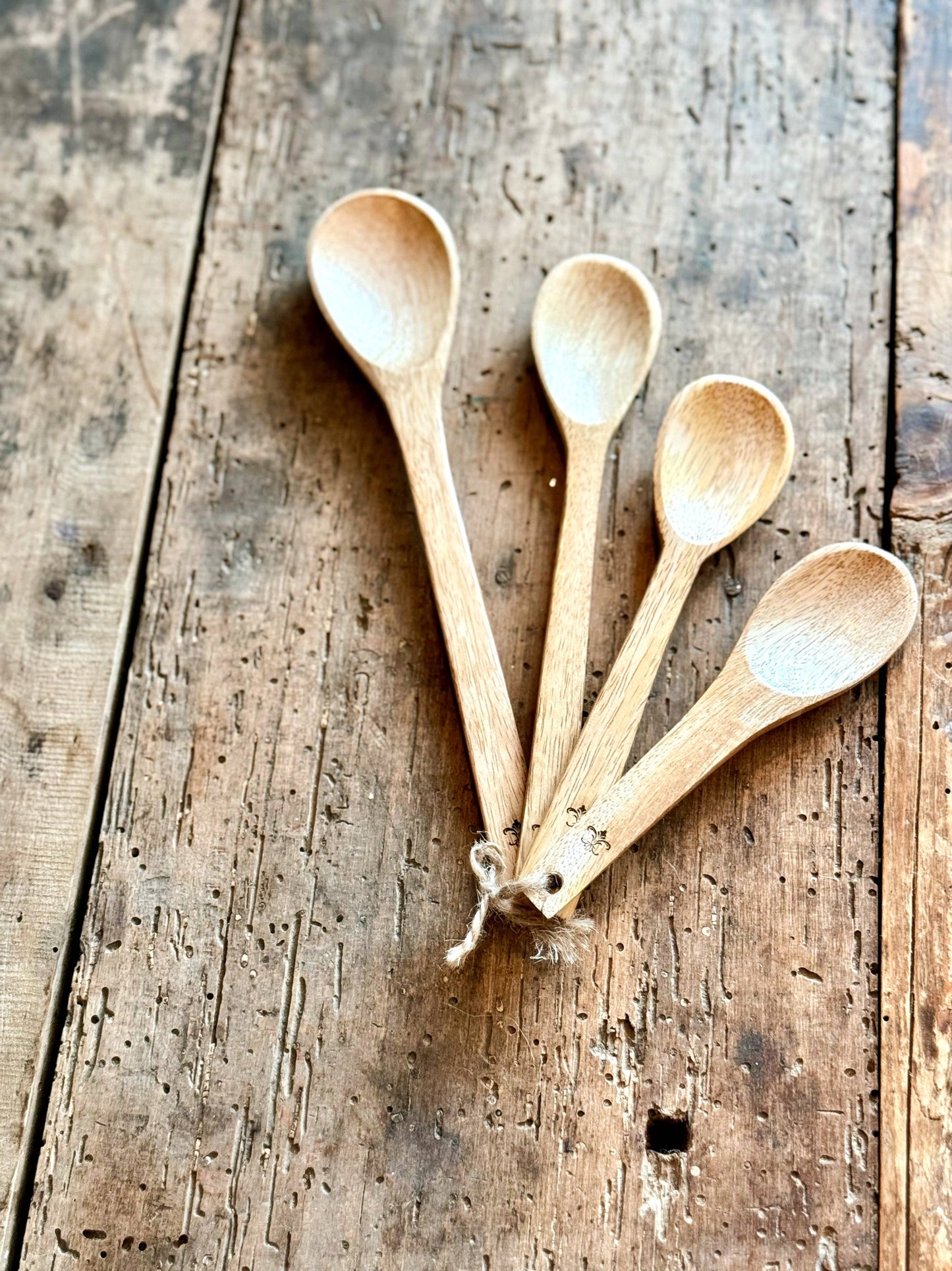 Handmade Mango Wood Serving Spoons