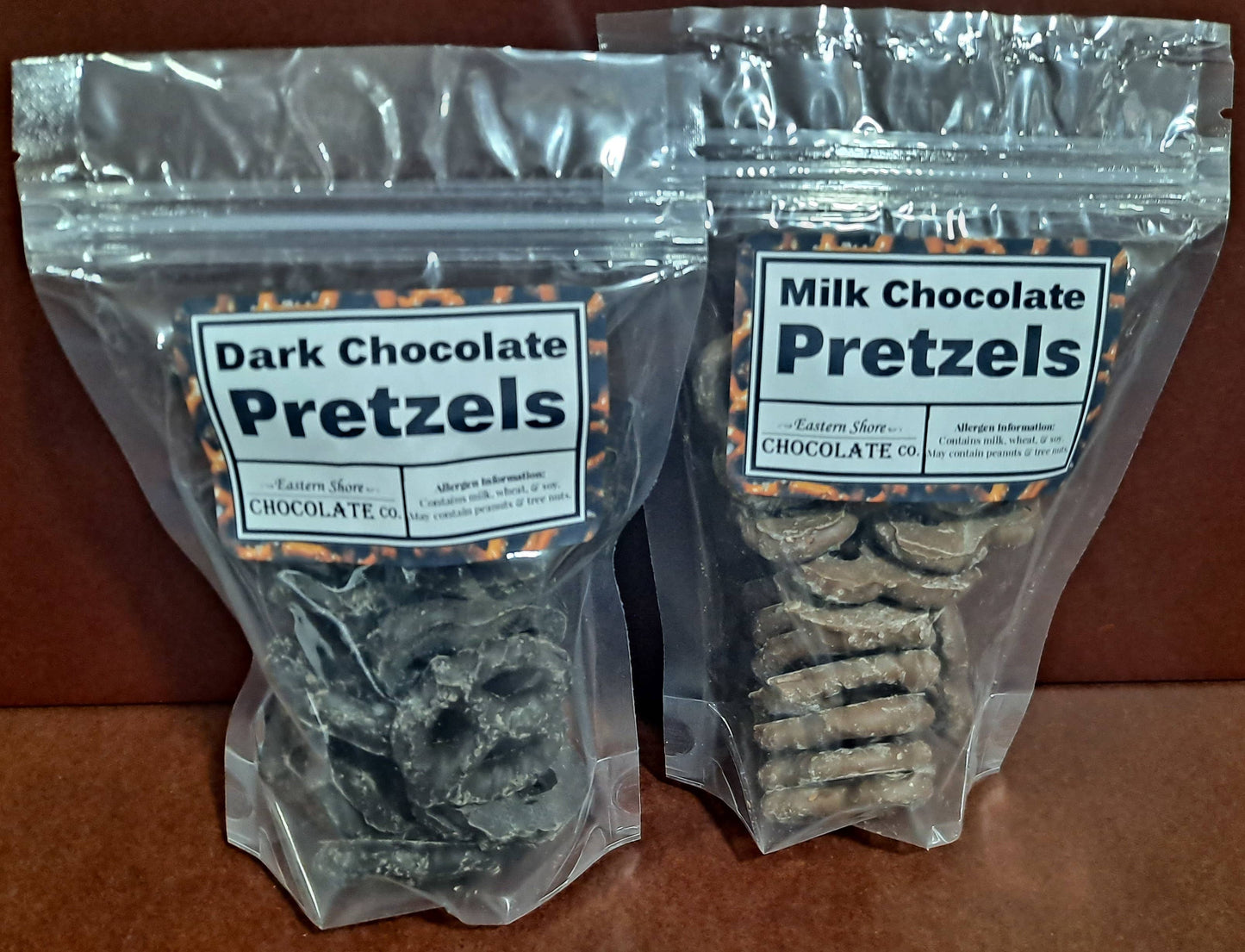 Dark Chocolate Pretzel Twists (3oz)