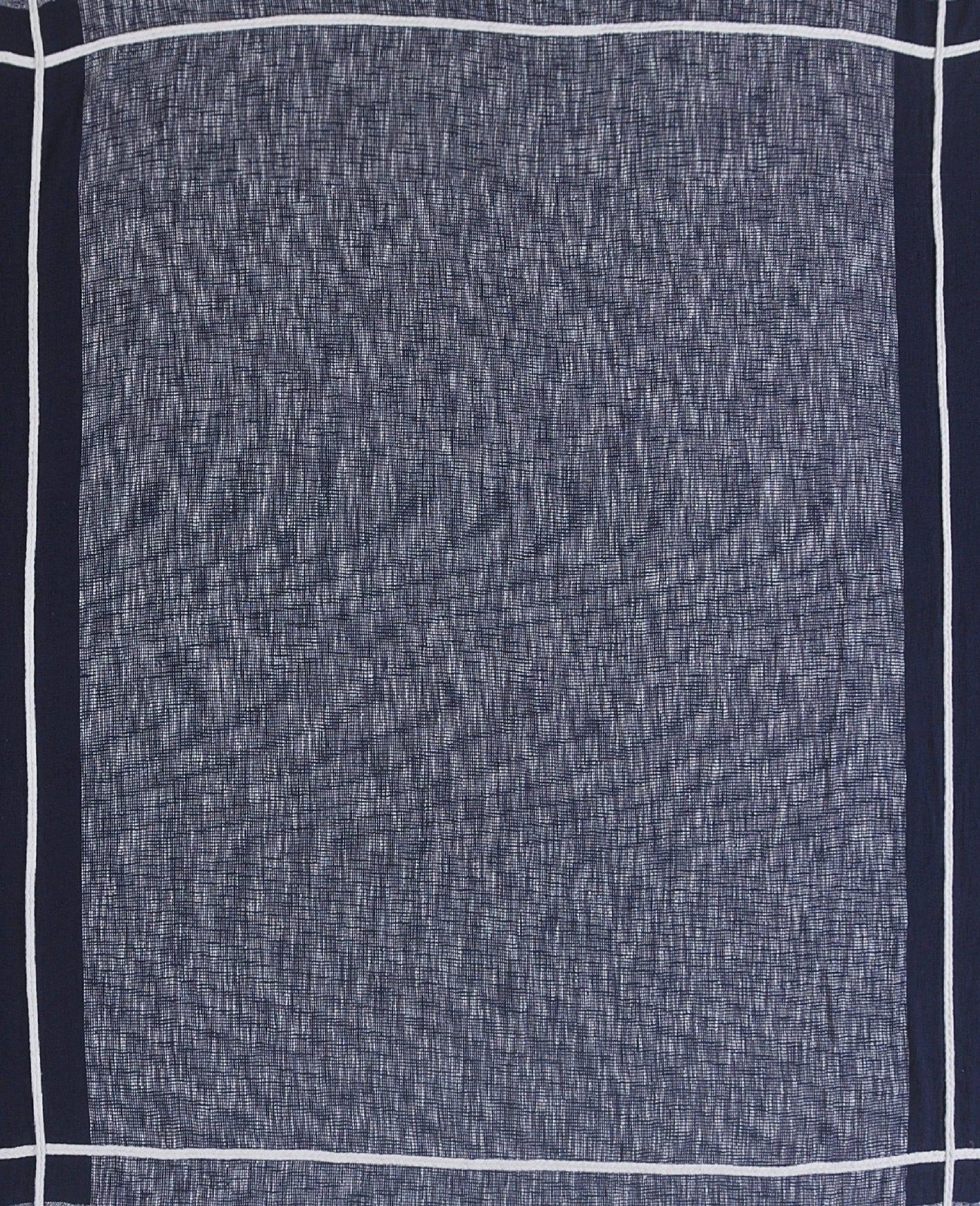 Minimal Modern Plaid Coverlet with Fringe