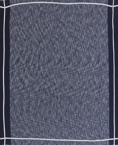 Minimal Modern Plaid Coverlet with Fringe