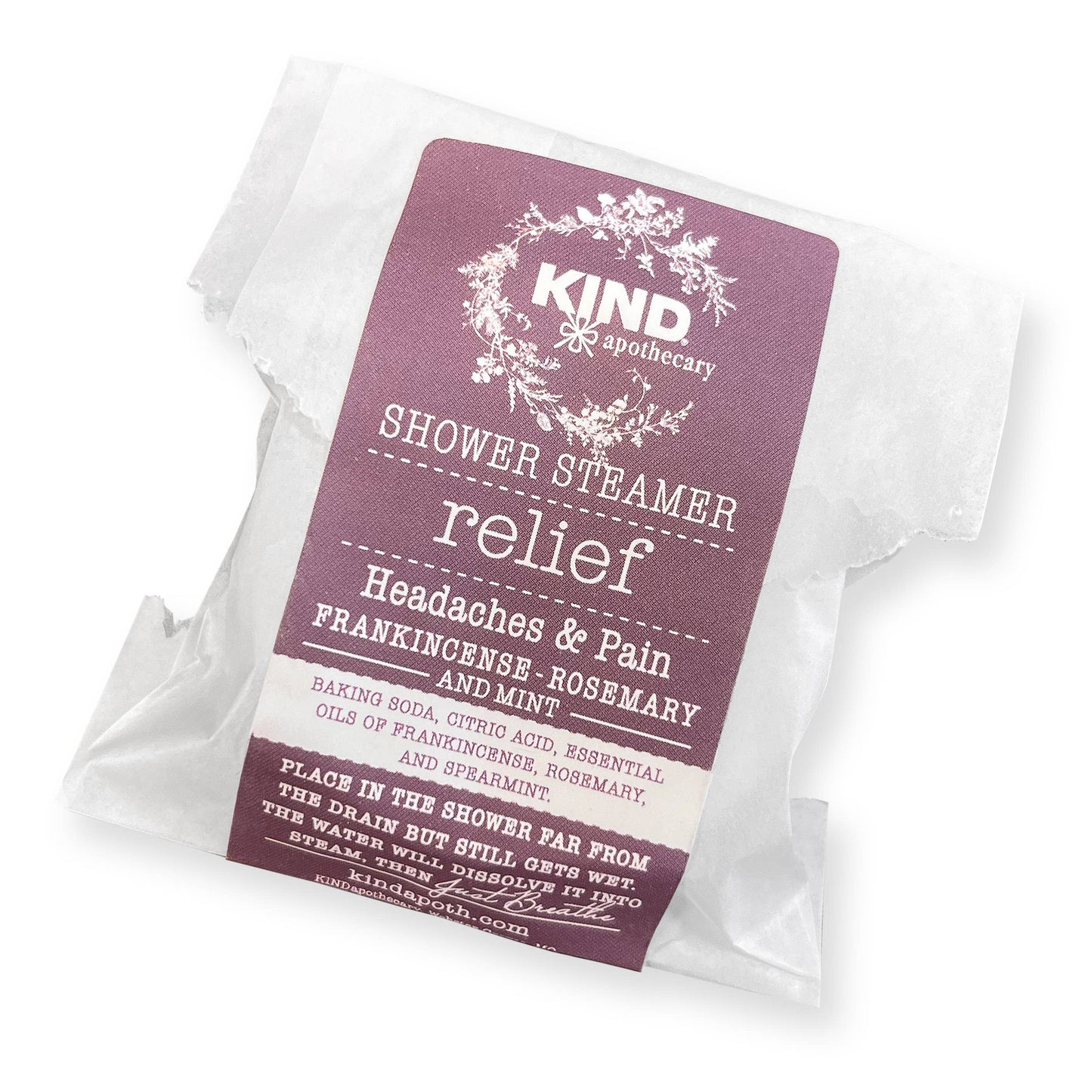 Shower Steamer: Breathe