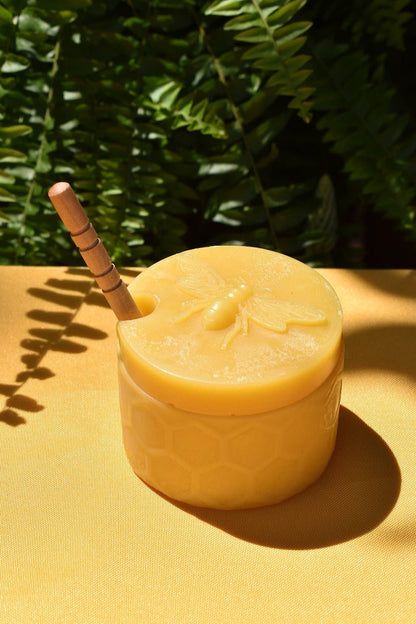 Pure Beeswax Charcuterie Honey Jar