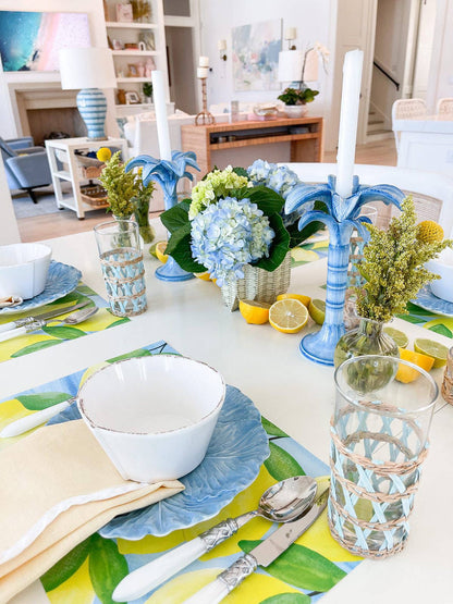 Wicker Paper Vase Wraps