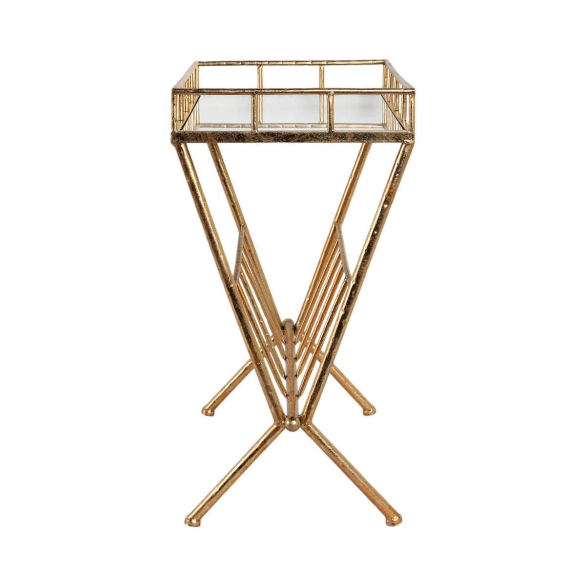 Gold Mirrored Table
