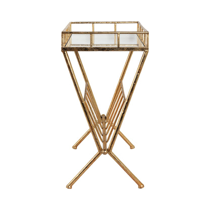 Gold Mirrored Table