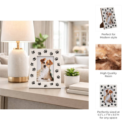 Paw Print Picture Frame