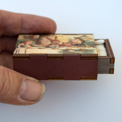 Matches - Alice in Wonderland Tea Party - Wooden Matchboxes