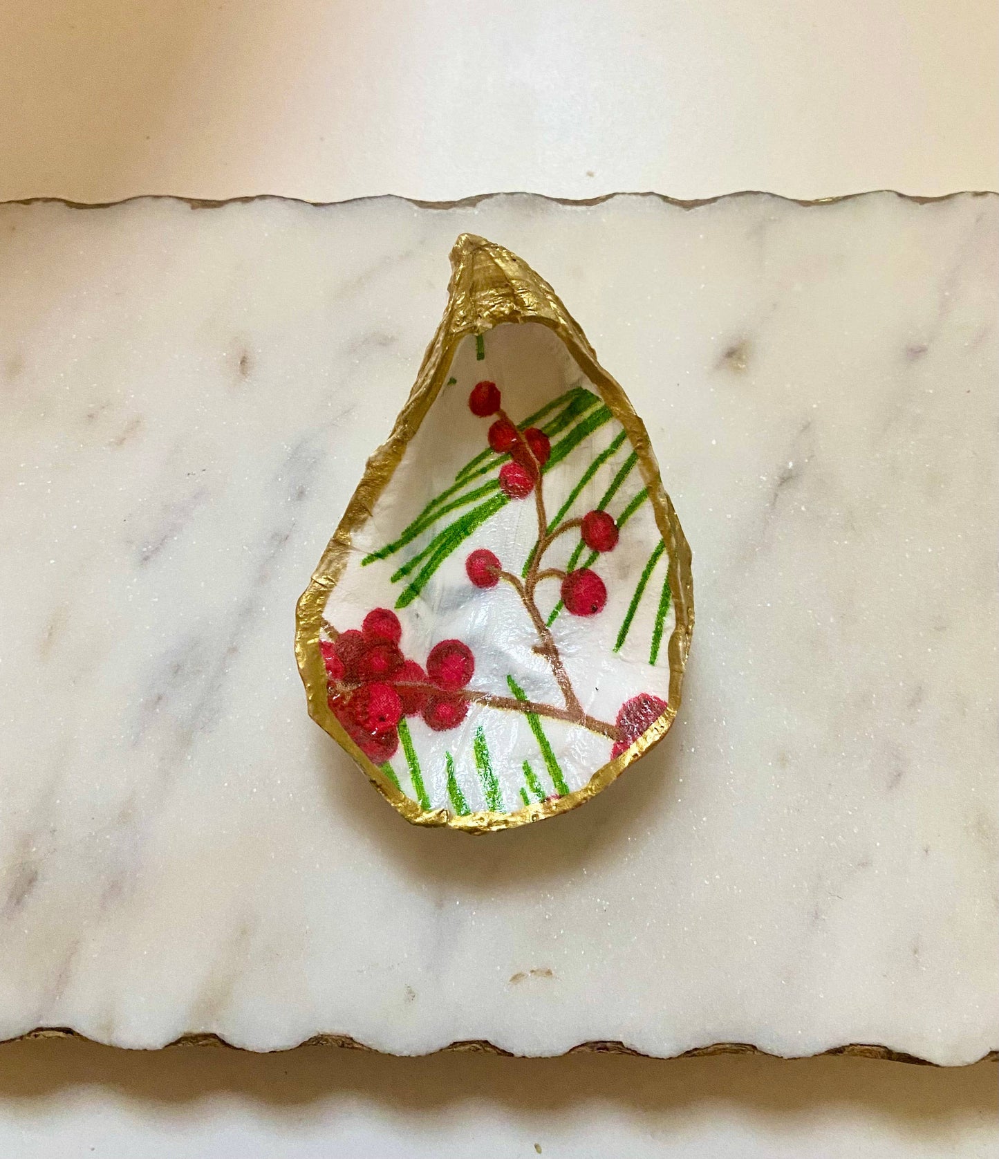 HOLIDAY Oyster Shell Ornaments