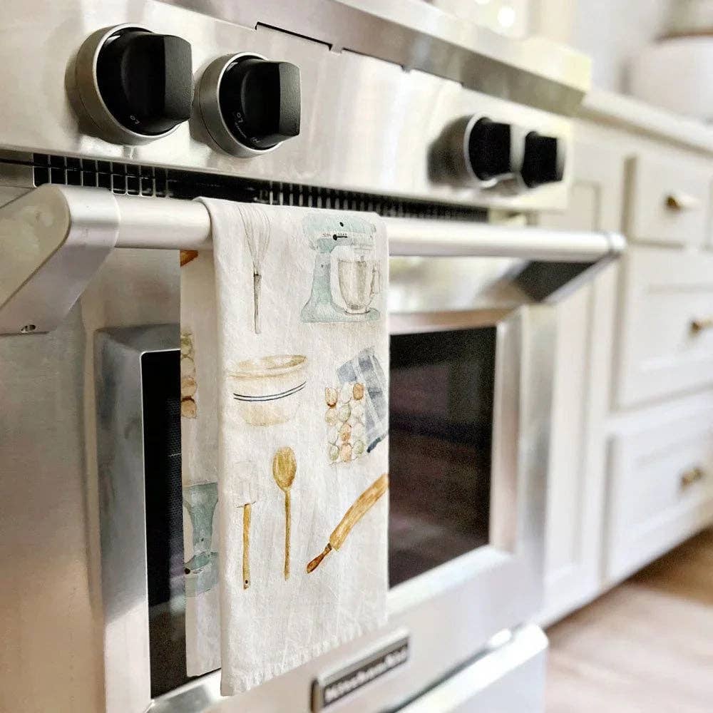 Baking cotton flour sack tea towel