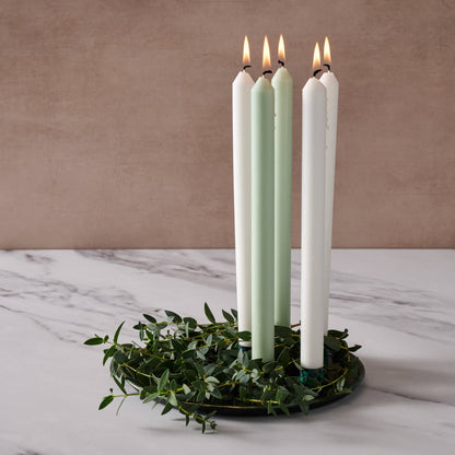 Mashal Iron Taper Candle Holder Plate