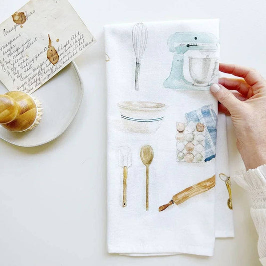 Baking cotton flour sack tea towel