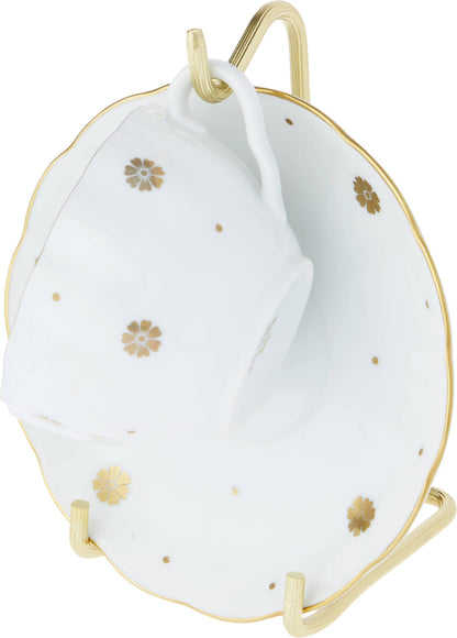 Bard's Demi-tasse Cup & Saucer Stand, 5.5" x 2.75" x 3.25"