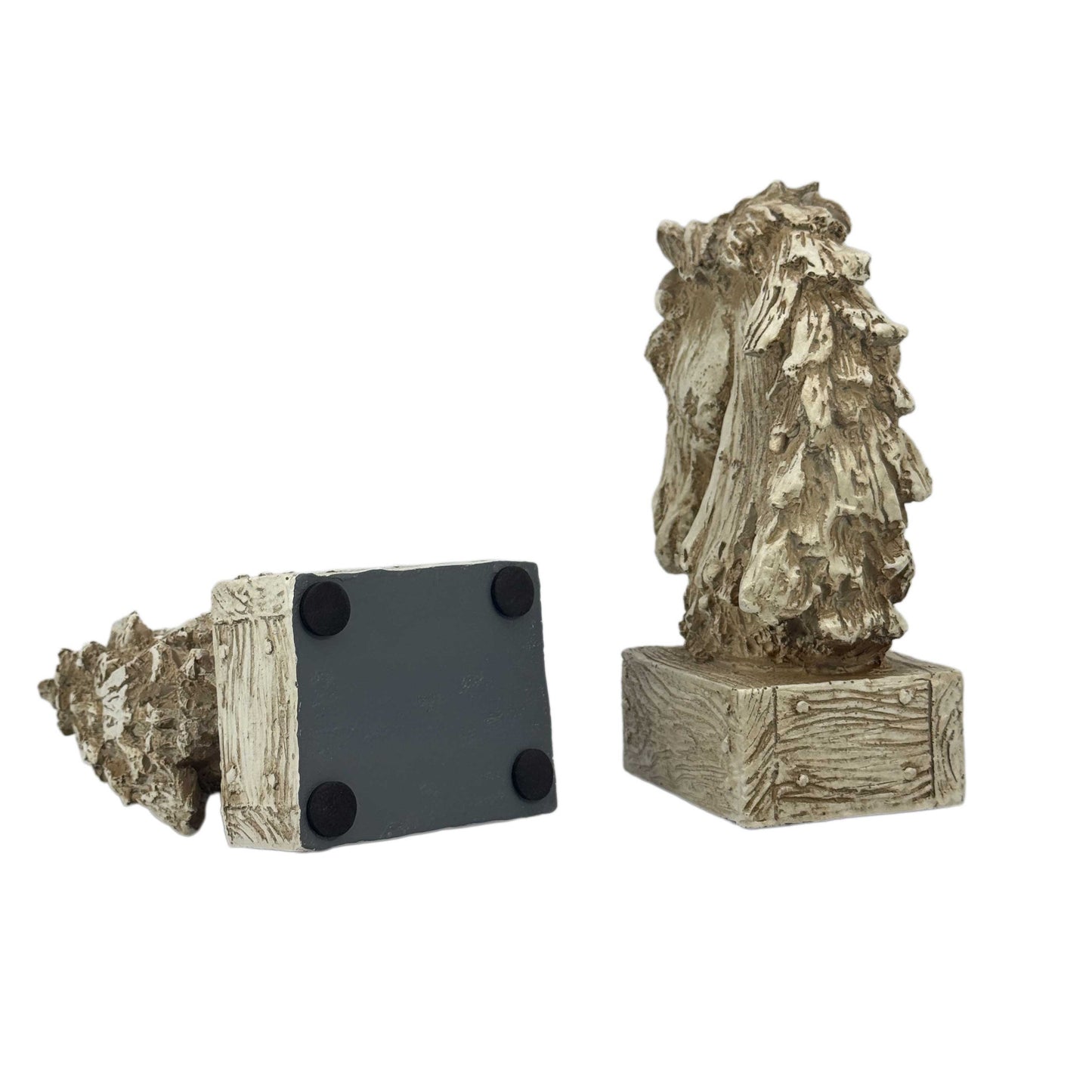 Horsehead Carving Bookends