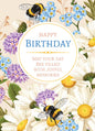 Happy Birthday - Bee - Forget Me Not Seed Packets