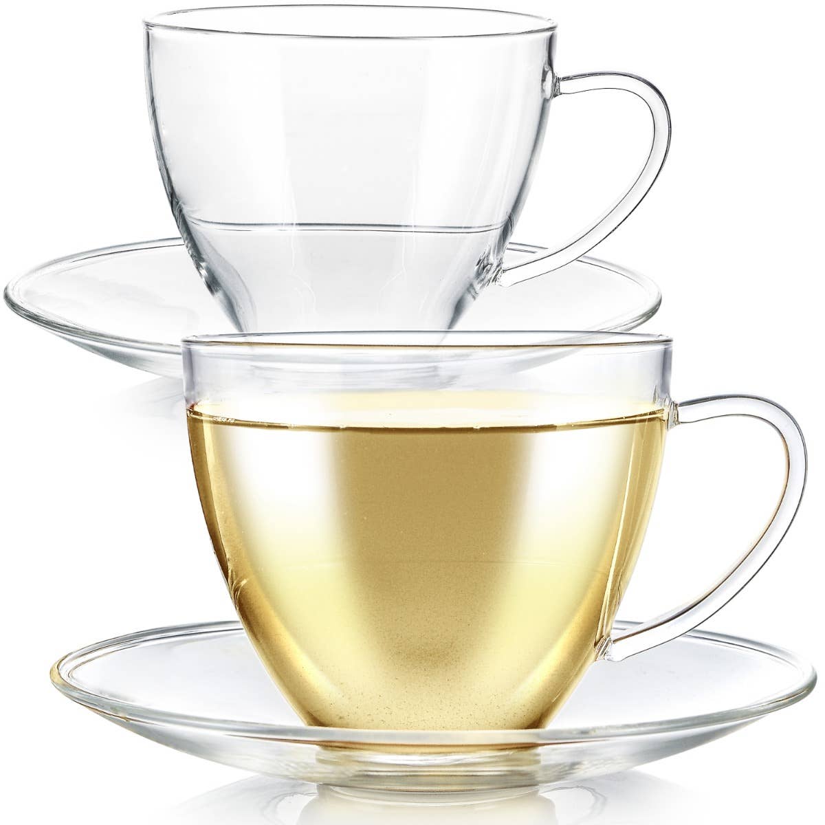 Teabloom Royal Teacup and Saucer Set of Two - 12 OZ