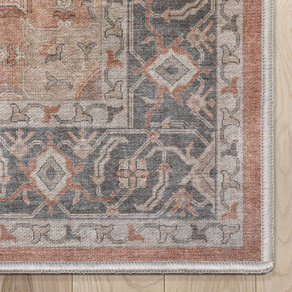 Paris Vintage Oriental Persian Flat-Weave Rug