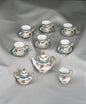 Mini Tea Set 17pc Set, Blue