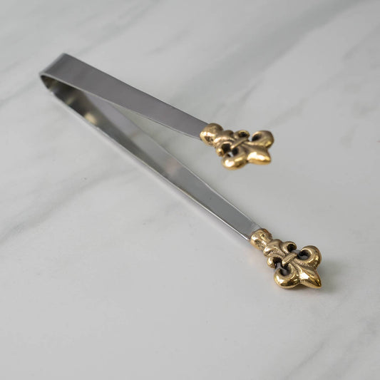 Gold Ice Tongs