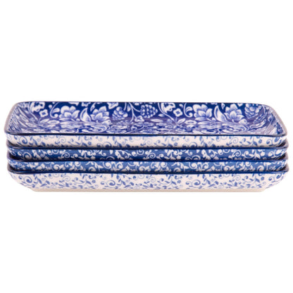 Blue & White Trays