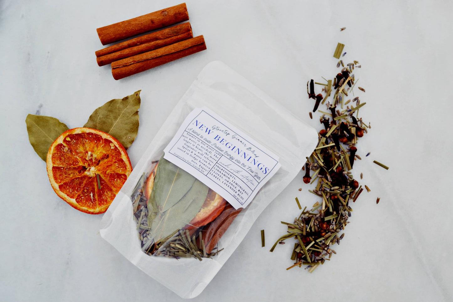Simmer Pot Kit Stovetop Blend New Beginning January New Year