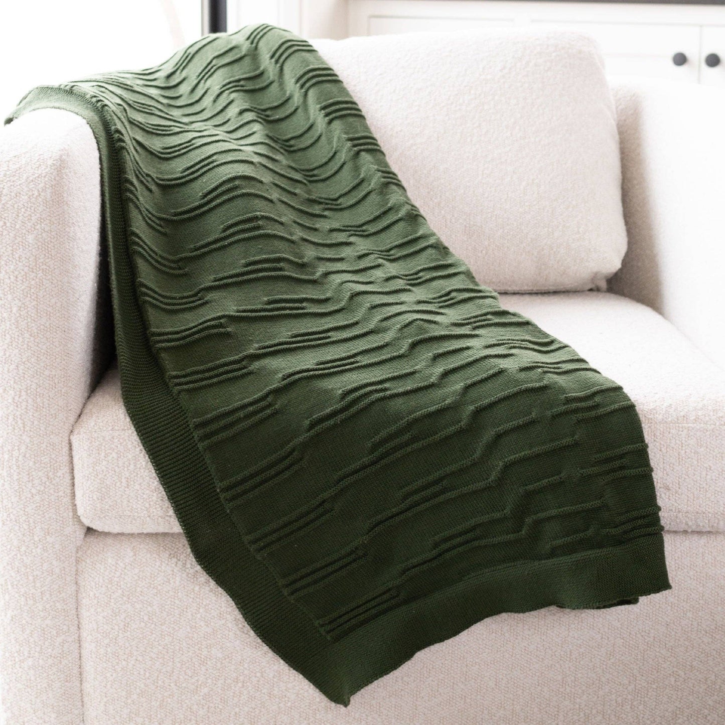 Tanner Textured 50x60" Decorative Throw Blanket