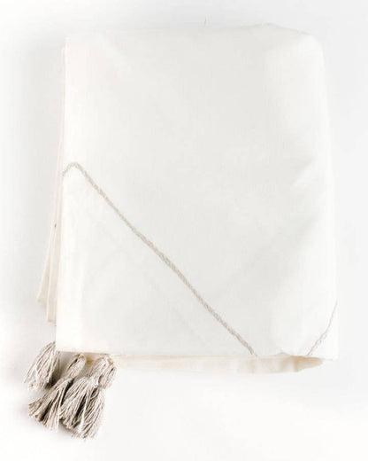 Berber Queen Bedspread Blanket | Handwoven Cotton