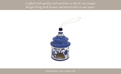 Chinoiserie Bird House