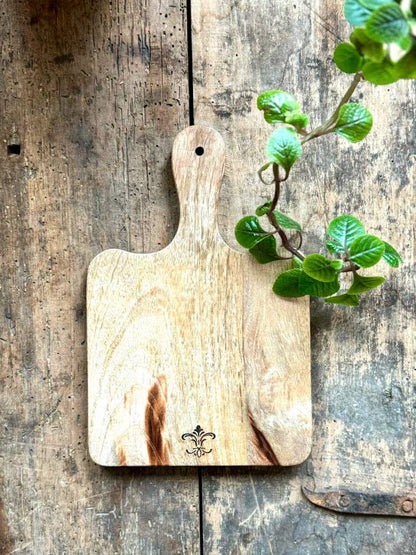 Patina Vie Handmade Mango Wood Cutting Board 14 x 10