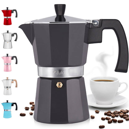 Stovetop Espresso Moka Pot - Italian Coffee Maker