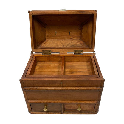 British Campaign Chest- Antique Vintage Style