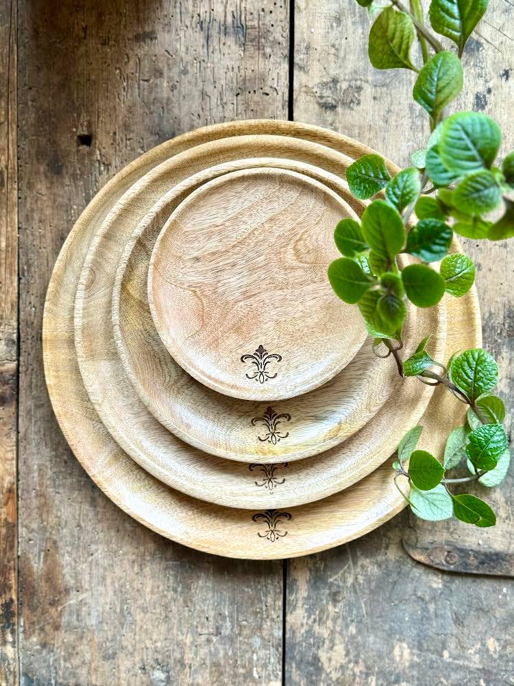 Handmade Mango Wood Plates
