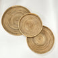 Rattan Hand Woven Trays, Set of 3