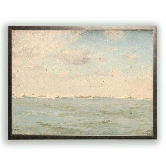 Framed Vintage Oil Painting Reproduction