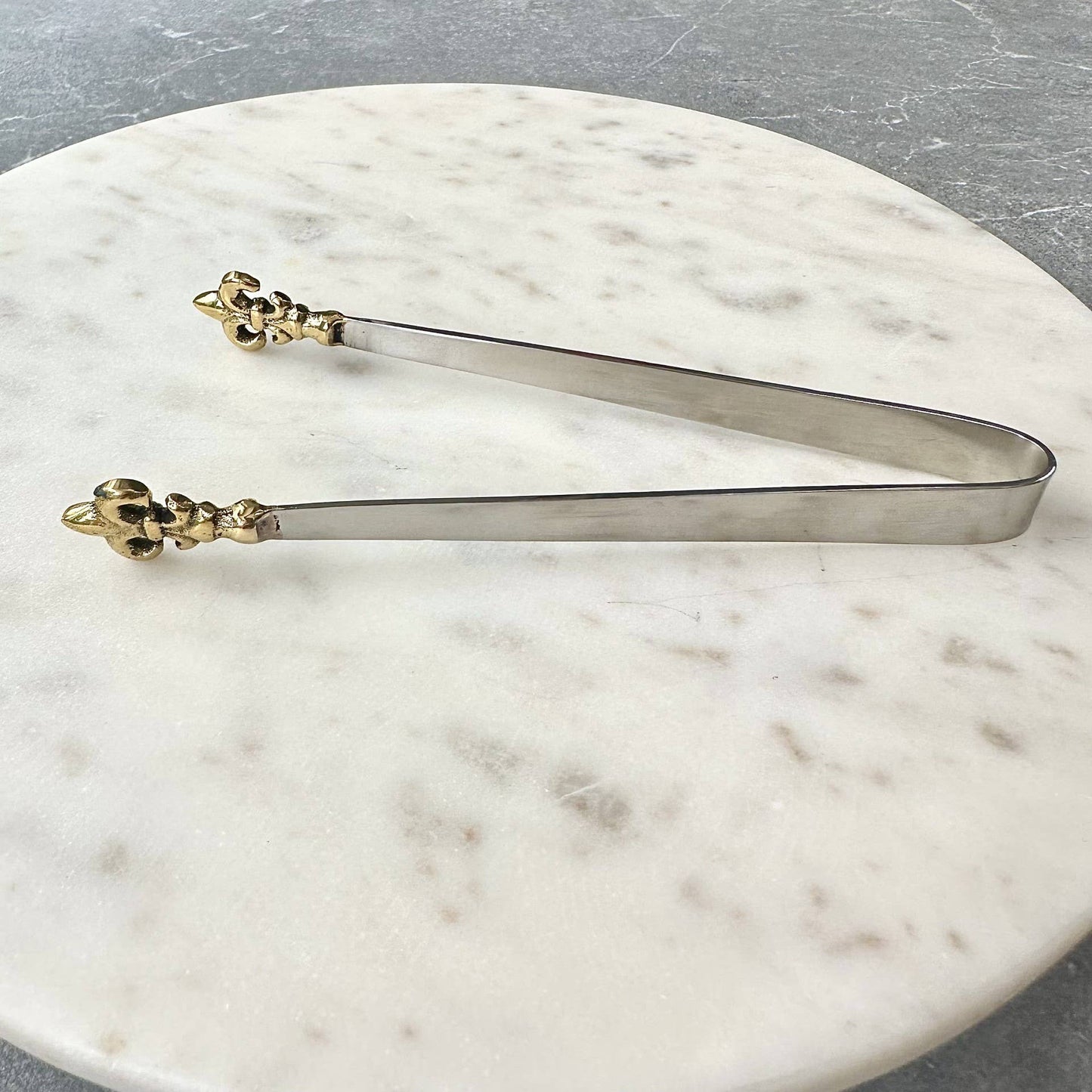 Gold Ice Tongs