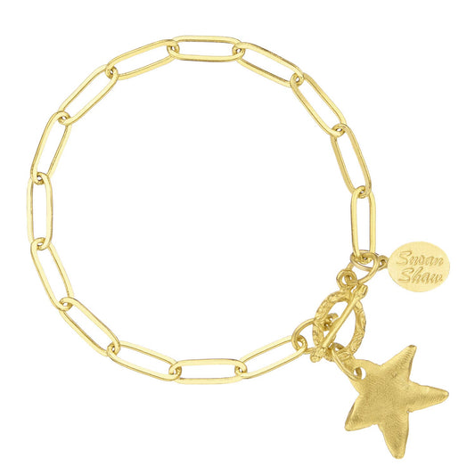 Star Paperclip Bracelet