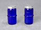 Hoosier Style Salt and Pepper Set in Green, Pink & Blue