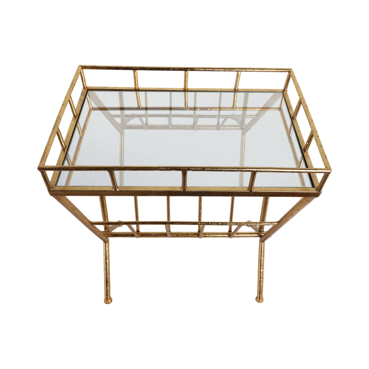Gold Mirrored Table