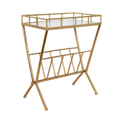 Gold Mirrored Table