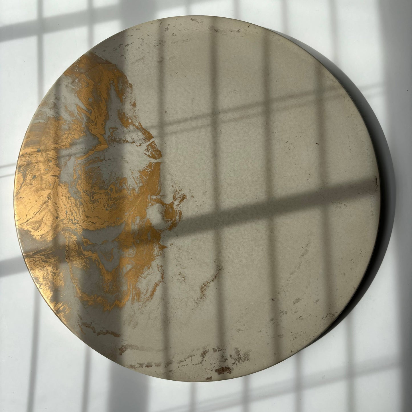 Concrete Lazy Susan 14"