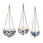 Ceramic Spring Shibari Hanging Bowl Planters
