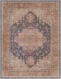 Paris Vintage Oriental Persian Flat-Weave Rug