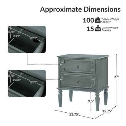 August 2 - Drawer Nightstand