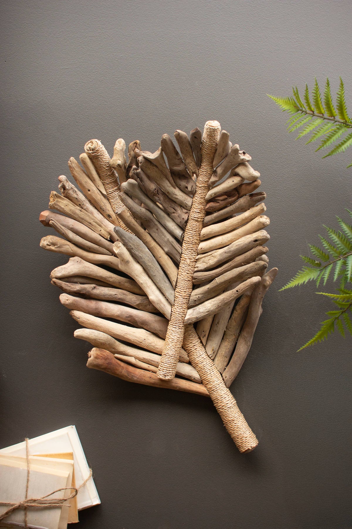 DRIFTWOOD LEAVES TRAYS - set of 2