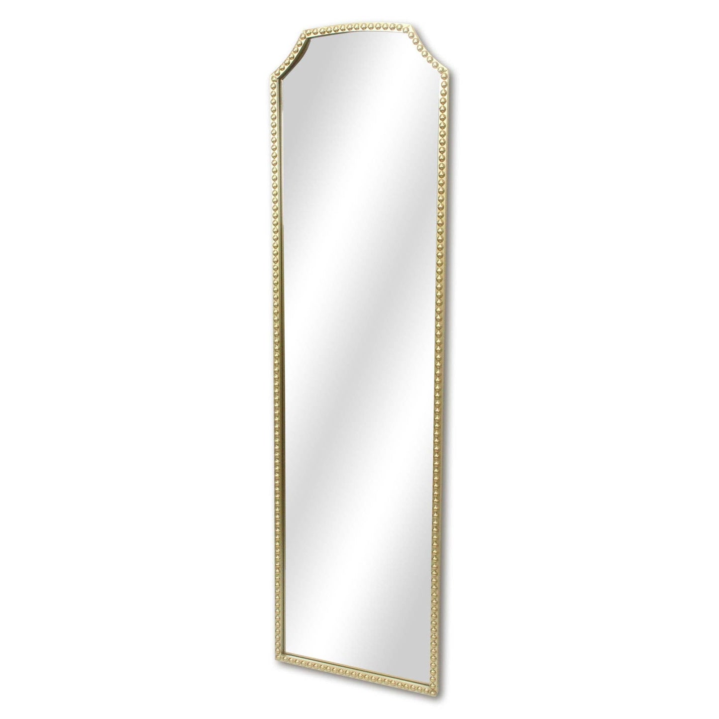 Gold Beaded Mirror